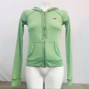HOLLISTER | GREEN HOODIE | SMALL